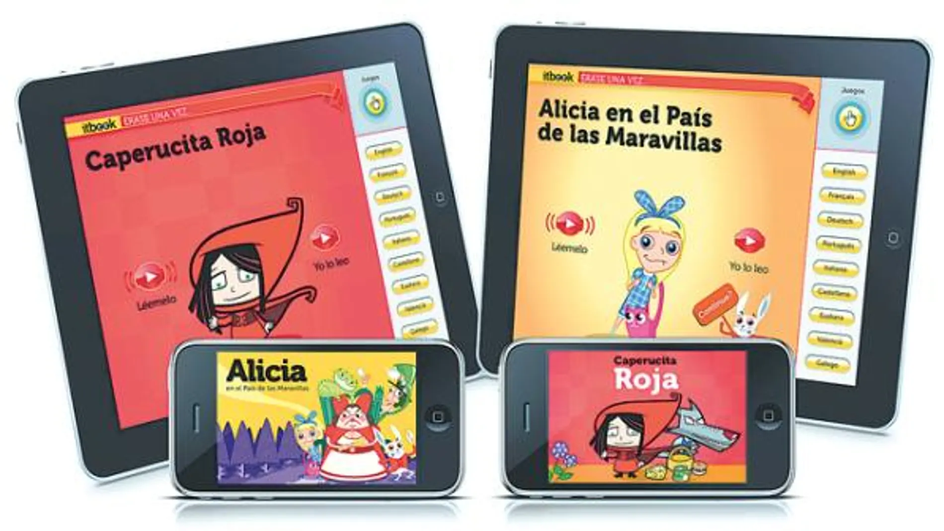 Caperucita Roja pasa del papel al formato digital