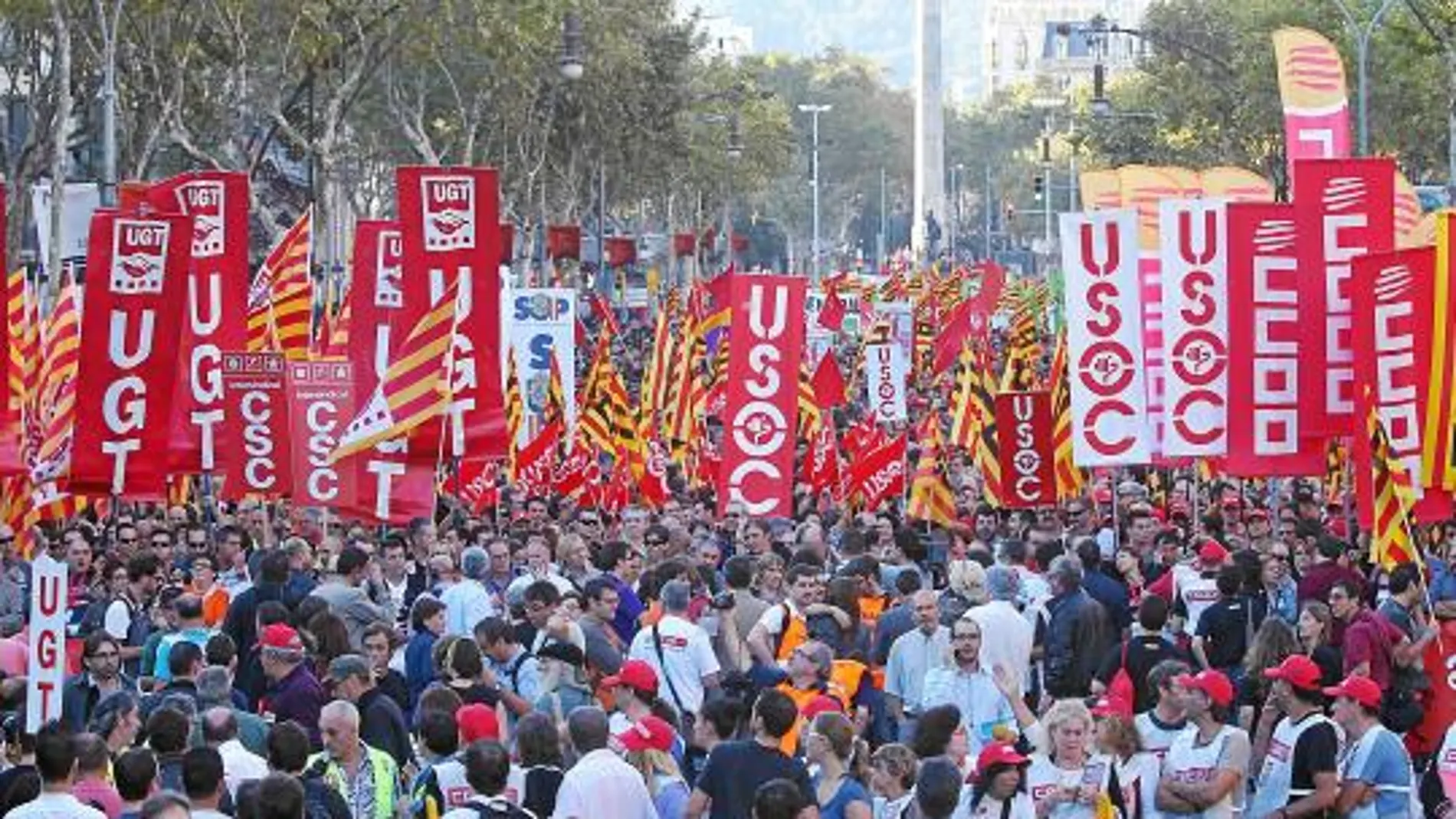 Esta imagen puede ser una tónica habitual en los próximos meses en Cataluña