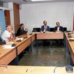 El consejero de Economía de la Región de Murcia, Salvador Marín (centro), animó a los miembros del Citem a impulsar la simplifiación administrativa para lograr ahorro de tiempo y dinero