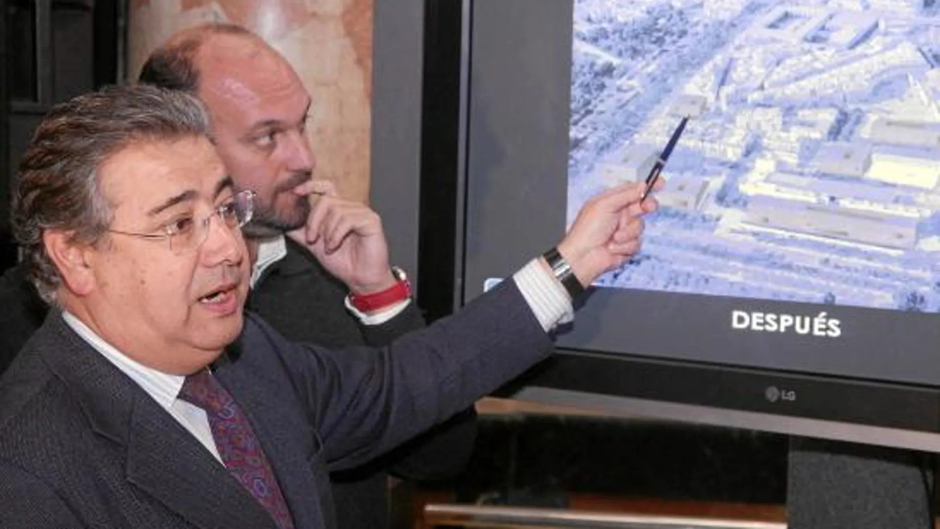 Zoido señala una recreación de su campus judicial para el Prado