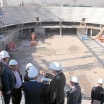 El Palacio de Deportes estará terminado en diciembre de este año