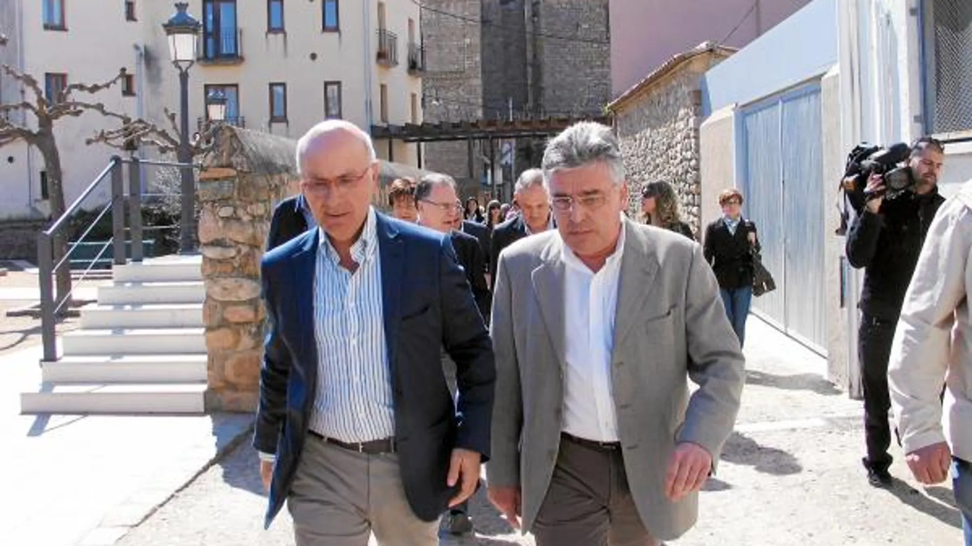 Duran arropó al candidato municipal de CiU en Berga (Barcelona)
