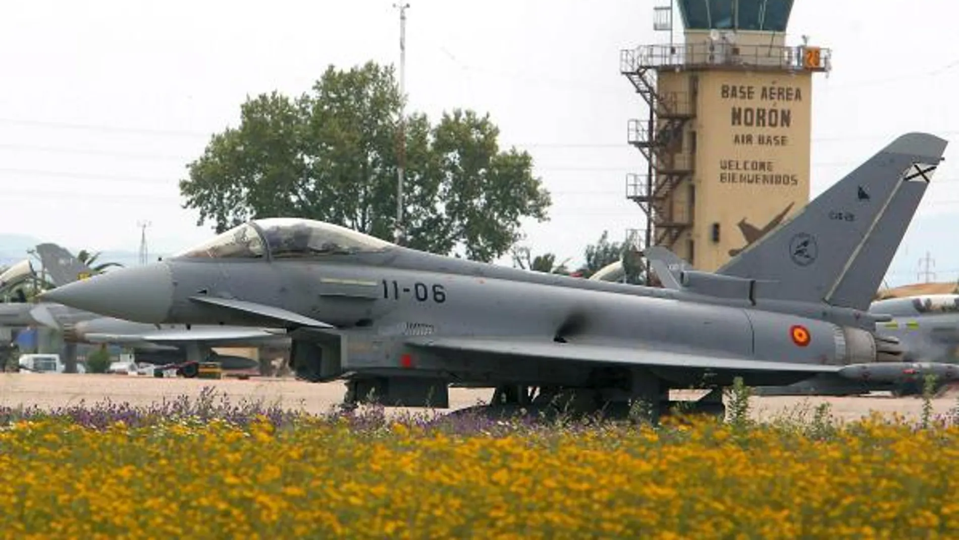 Se estrella en Morón un Eurofighter y fallece un militar de Arabia Saudí