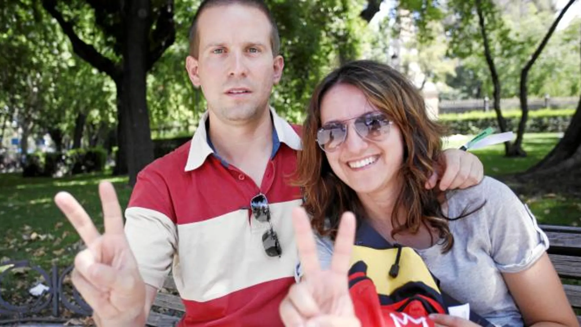 Mauro y Ana son voluntarios italianos de la JMJ: «Hay que luchar por la vida»