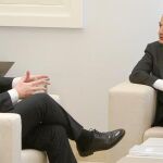 Zapatero se reunió ayer en Moncloa con el alcalde de Barcelona, Jordi Hereu
