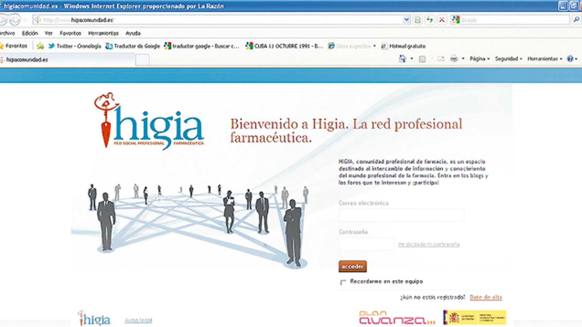 «Higia Comunidad», la nueva red social que une a todos los farmacéuticos
