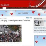 La edición digital de la BBC recuerda que España tiene la mayor tasa de desempleo de la Unión Europea