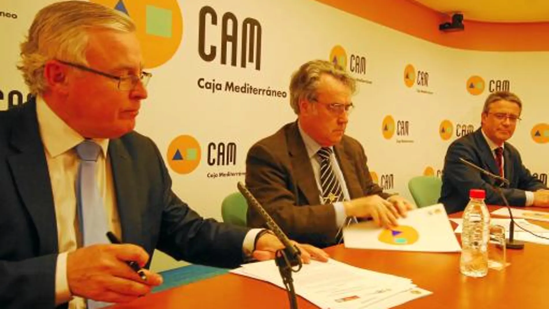 José Antonio Cobacho, Ángel Martínez e Ildefonso Riquelme