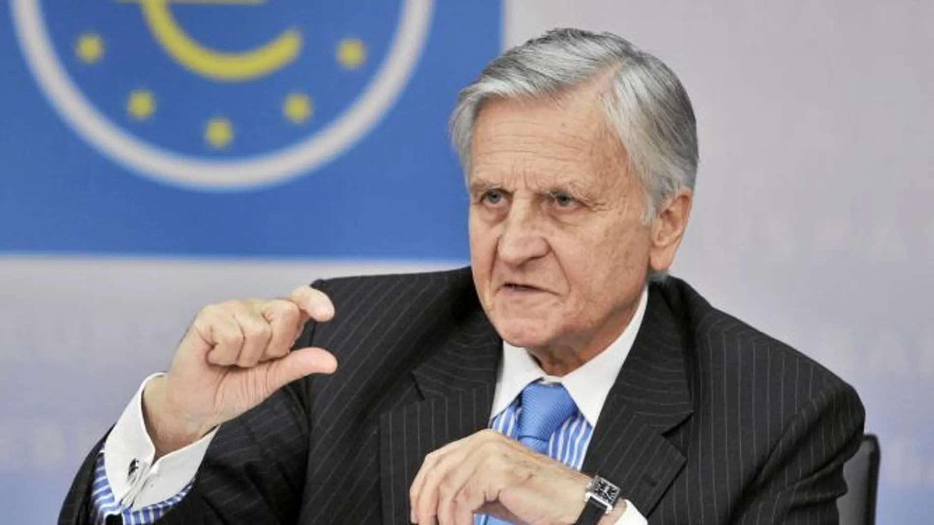 El presidente del BCE celebró ayer la que probablemente sea su última rueda de prensa al frente de la institución