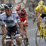 Contador ha atacado como el campeón que es pero no ha podido llevarse la etapa