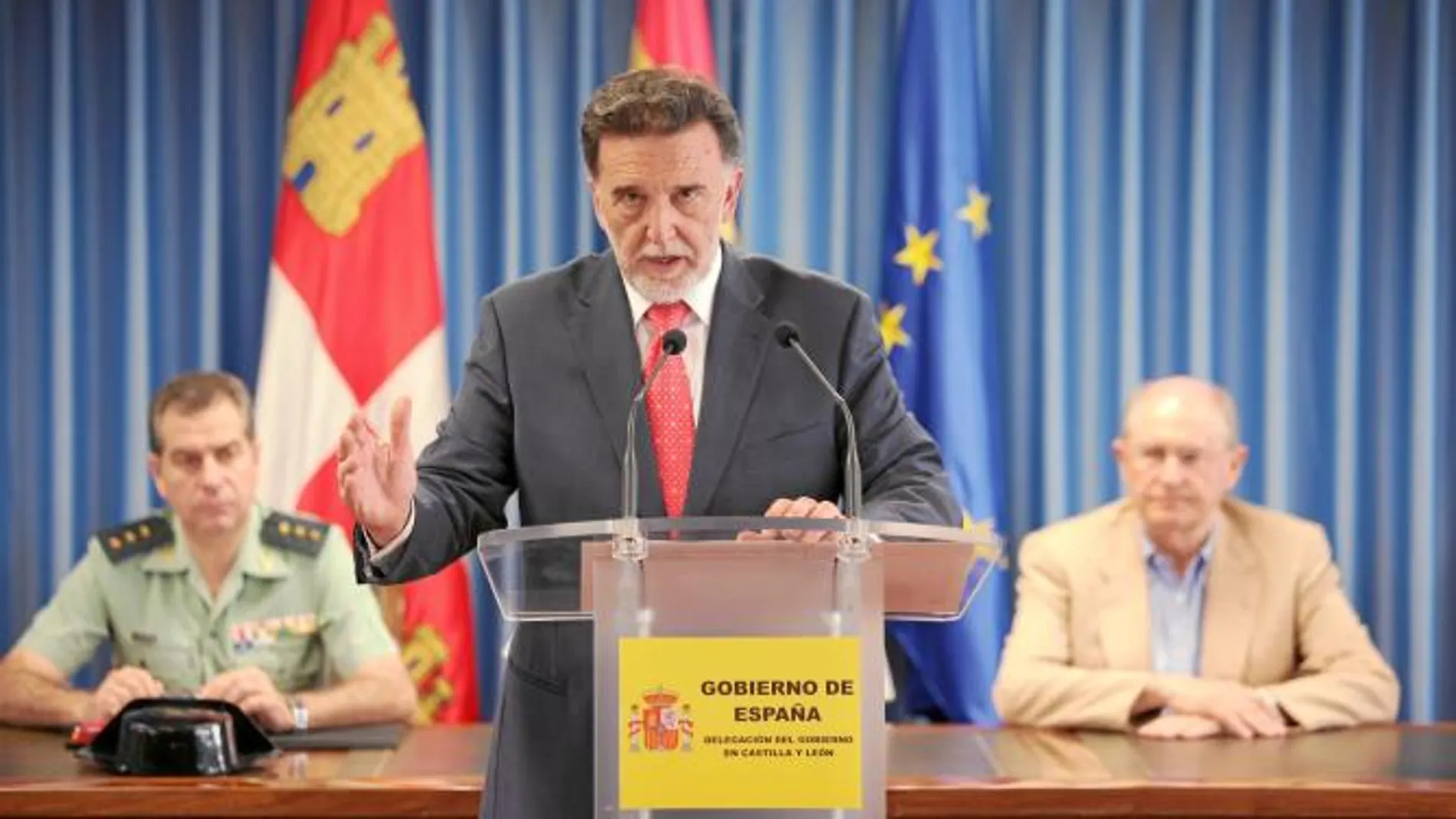 El delegado del Gobierno, Miguel Alejo, presenta el dispositivo de seguridad para las Jornadas de la Juventud