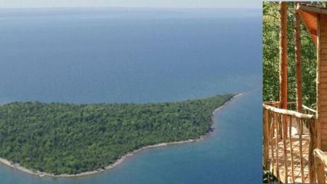 Una isla deshabitada, nuevo paraíso de los artistas
