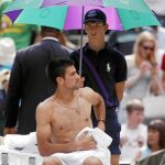LNovak Djokovic, en la pasada edición de Wimbledon