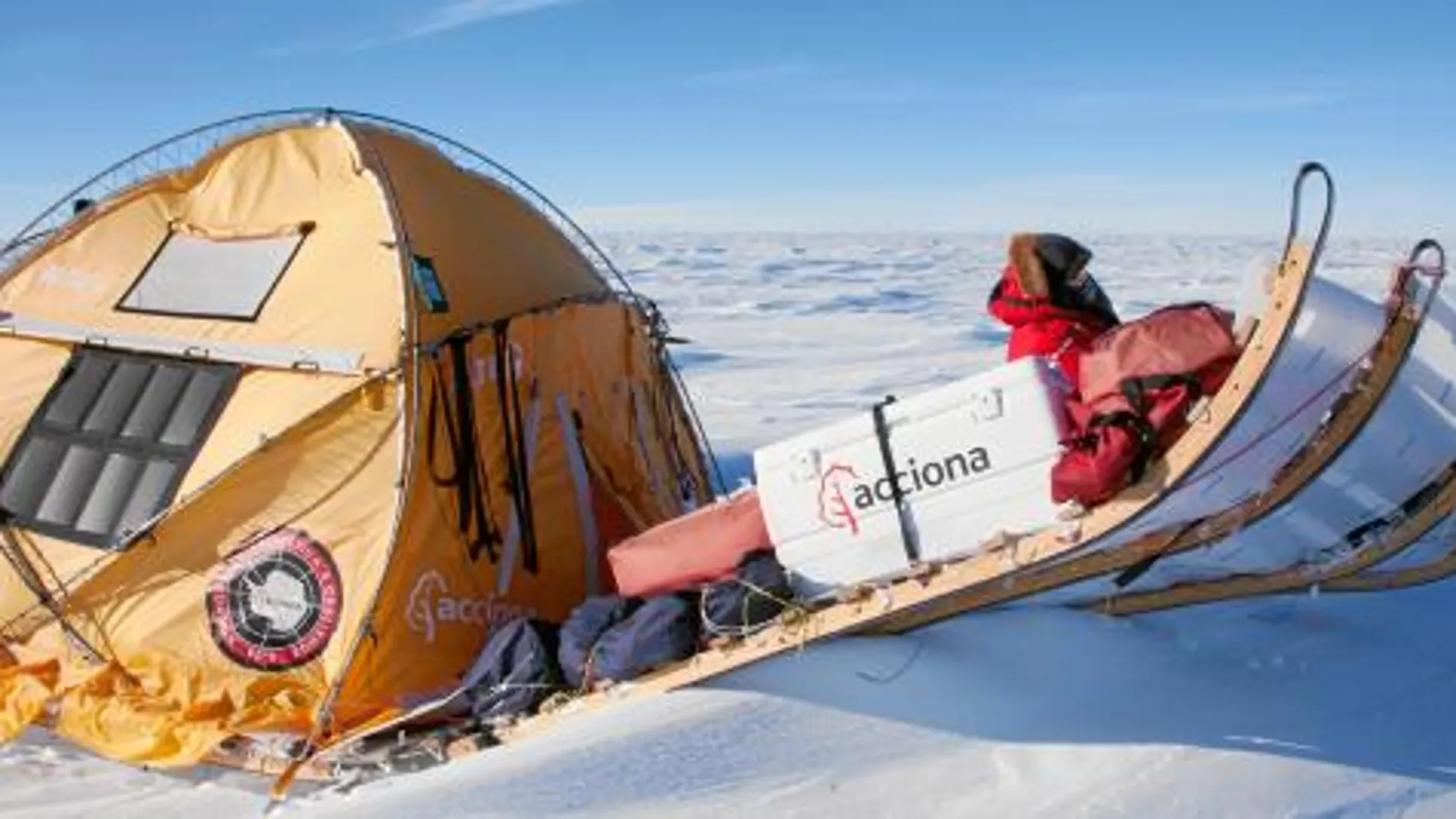 Un trineo ecológico para recorrer el Polo Sur en 30 días