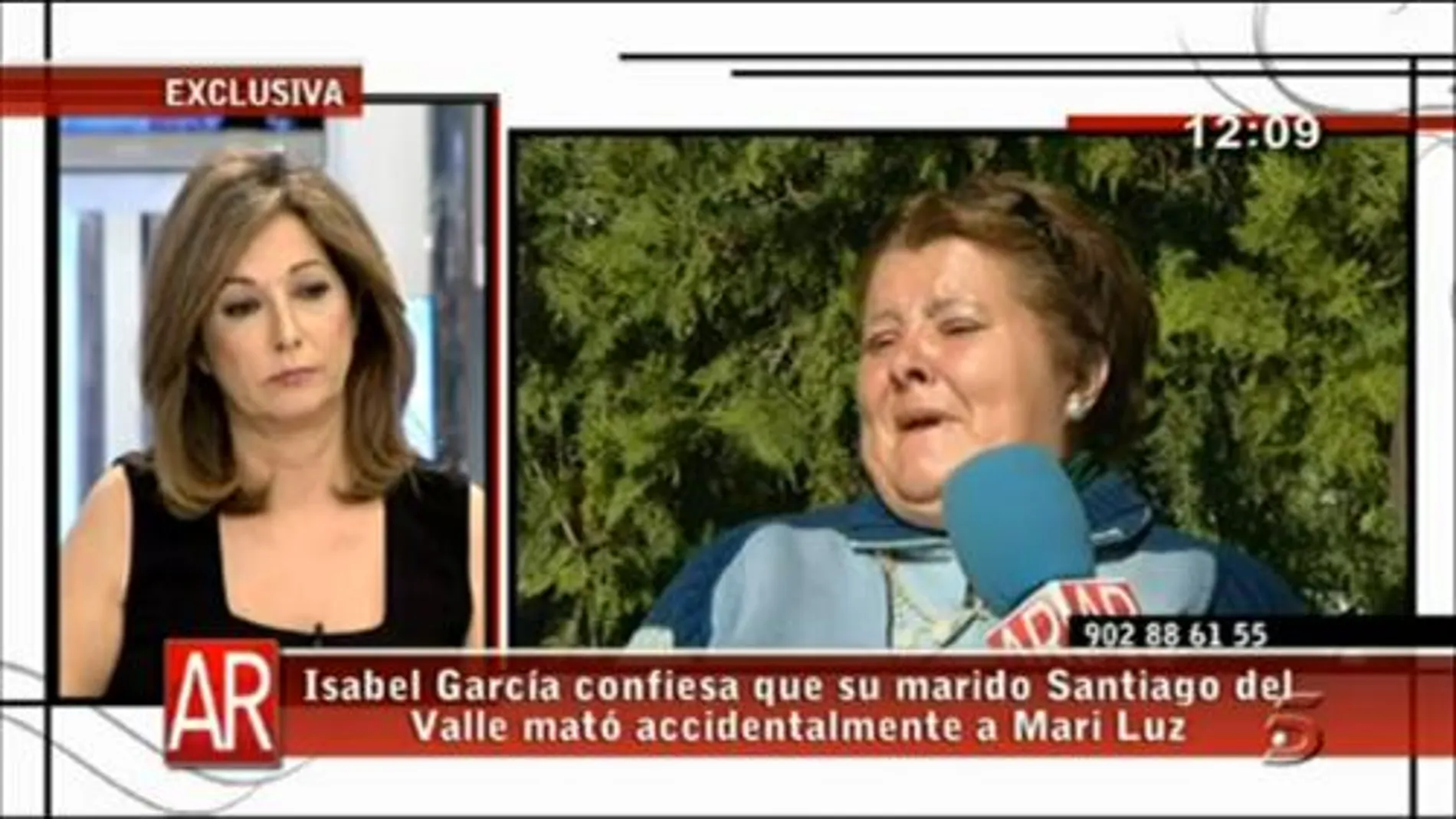 La mujer de Santiago del Valle confiesa en televisión que su marido mató a Mari Luz