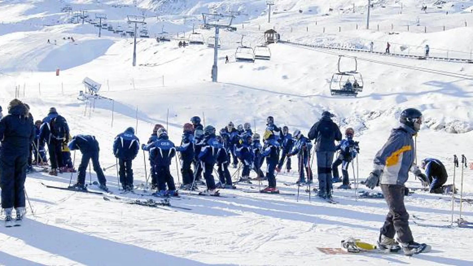 La nieve que ha caído estos últimos días ha mejorado la previsión respecto a hace dos semanas