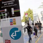 Las estaciones de trenes de Bellvitge y L'Hospitalet, conectadas con el metro y los ferrocarriles de la Generalitat, son los epicentros de transbordos