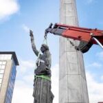 La escultura de Marés se exhibrá en el futuro Museo de Historia de Barcelona, tras ser retirada de la plaza Juan Carlos I