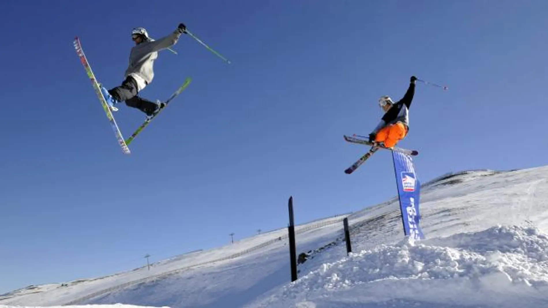 Las estaciones de esquí triplican la oferta de nieve
