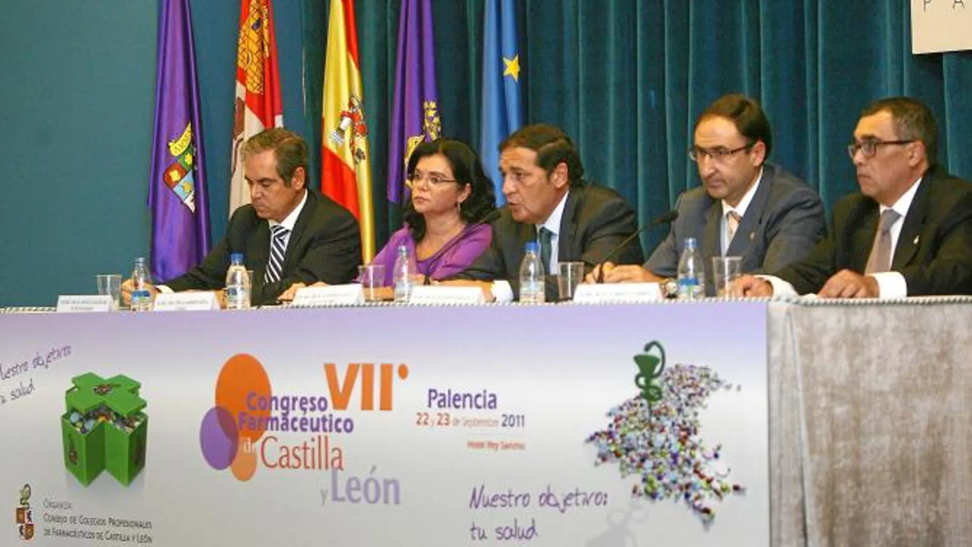 Antonio Sáez Aguado abre el Congreso en Palencia, junto a Alfonso Polanco y Jesús Aguilar