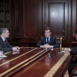 Medvédev exige dimisiones en el Ministerio del Interior tras el atentado
