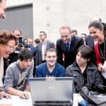 Alberto Fabra y Rita Barberá acudieron a la Feria dedicada al día de los emprendedores