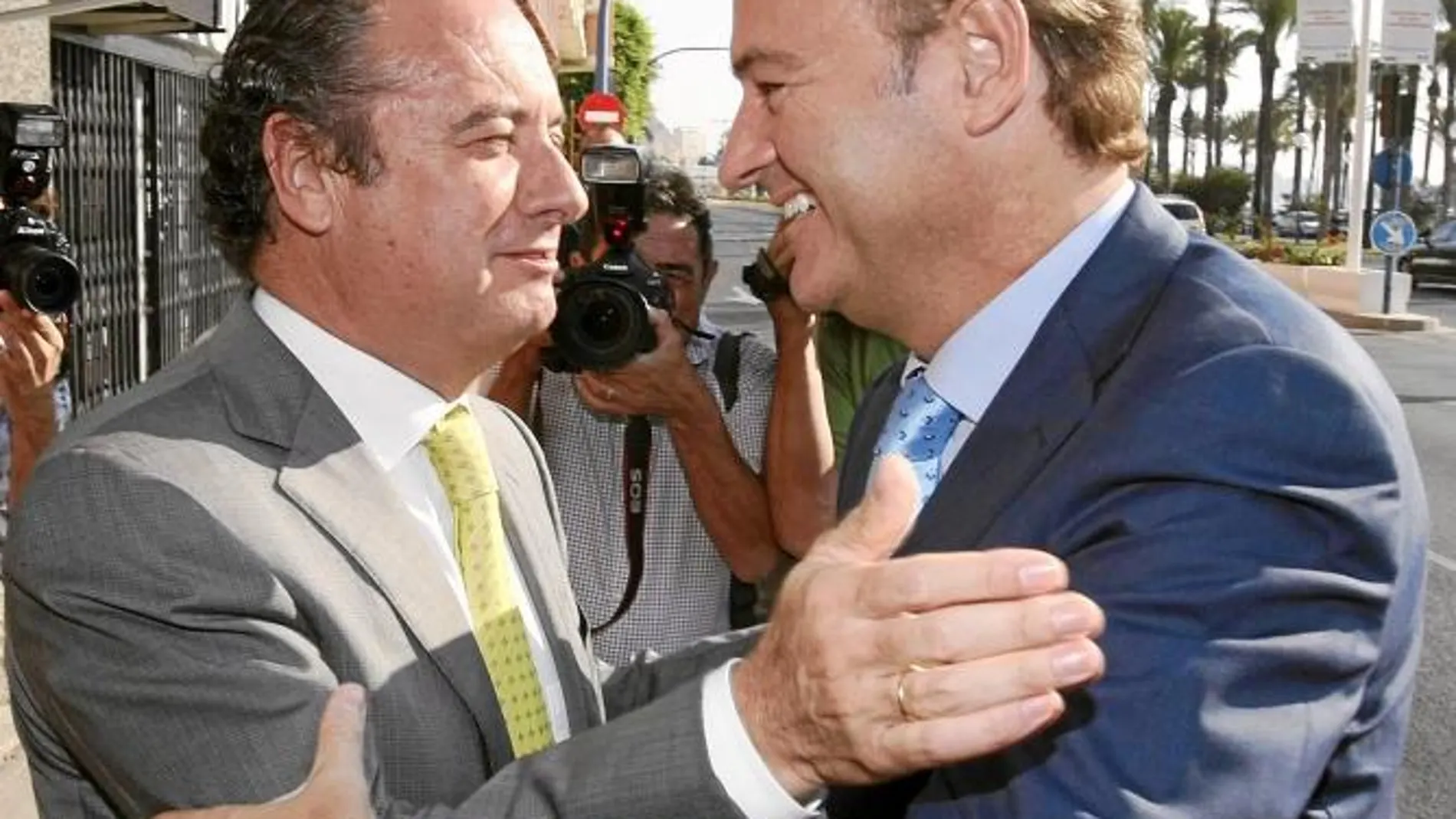 La llegada de Alberto Fabra a la presidencia del PPCV ha recompuesto las relaciones con José Joaquín Ripoll, como indica la imagen de archivo