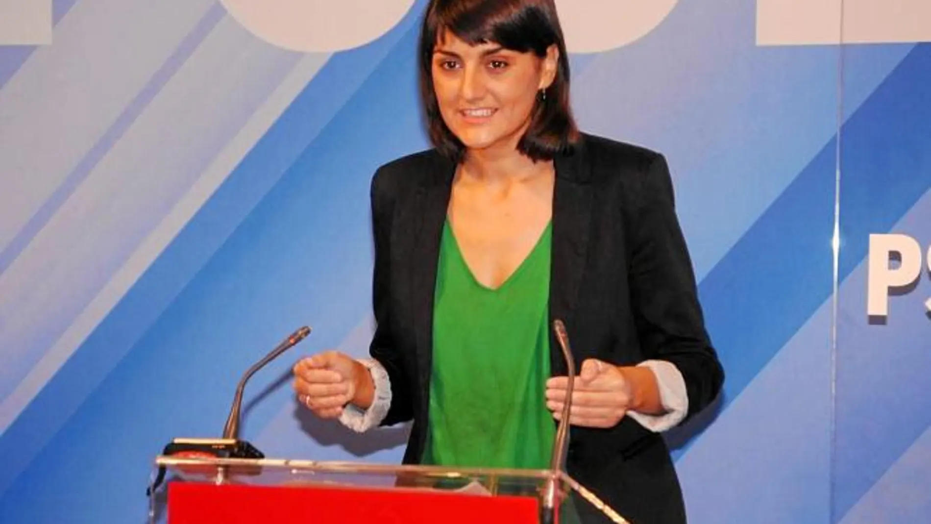 La candidata al Congreso por el PSRM, María González Veracruz