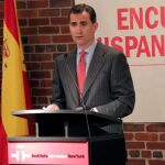 El Príncipe Felipe: «El español es un valor en alza»