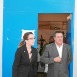 El delegado de Deportes, Turismo y Deportes, Díaz Morillo, visitó a finales de octubre el Ayuntamiento de Aguadulce y a su alcaldesa