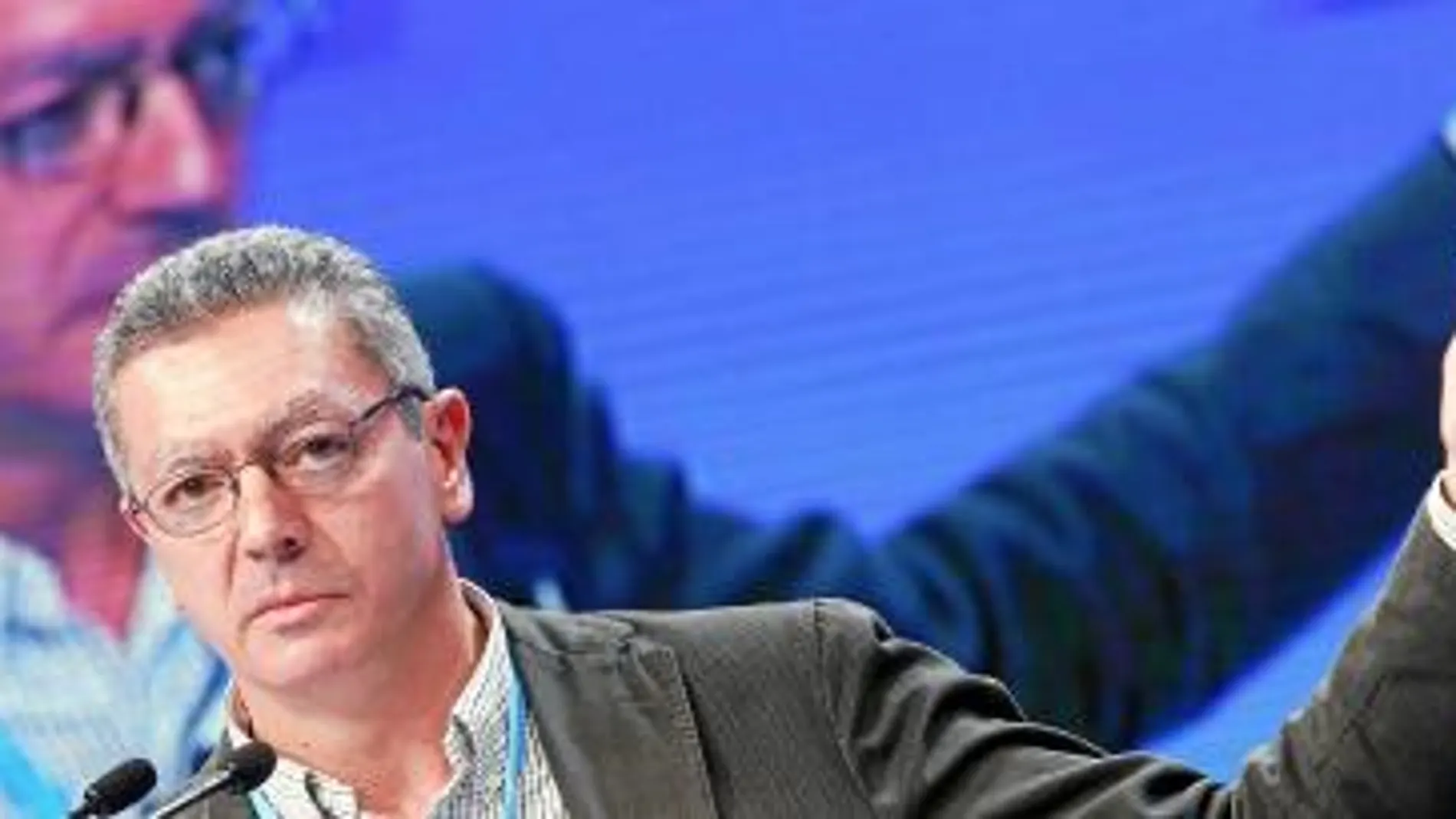 El alcalde de Madrid, Alberto Ruiz-Gallardón, participó este fin de semana en la convención de los populares en Málaga