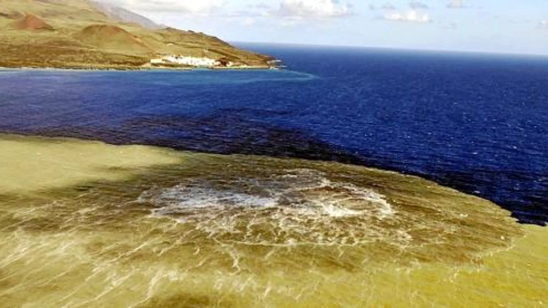 11ºC de aumento de la temperatura al sur de La Restinga, según el Instituto Tecnológico y de Energías de Tenerife.