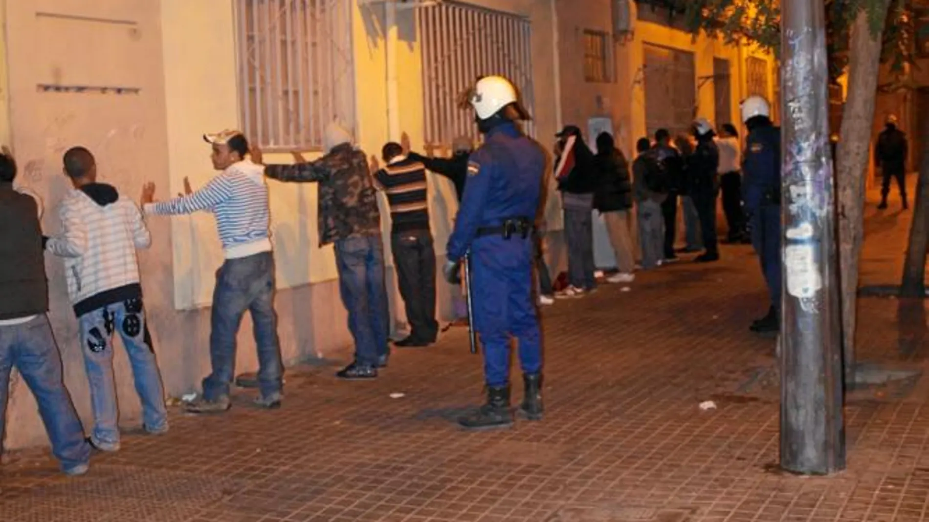 Imagen de archivo de una operación policial contra el tráfico de narcóticos en el distrito Marítimo de Valencia