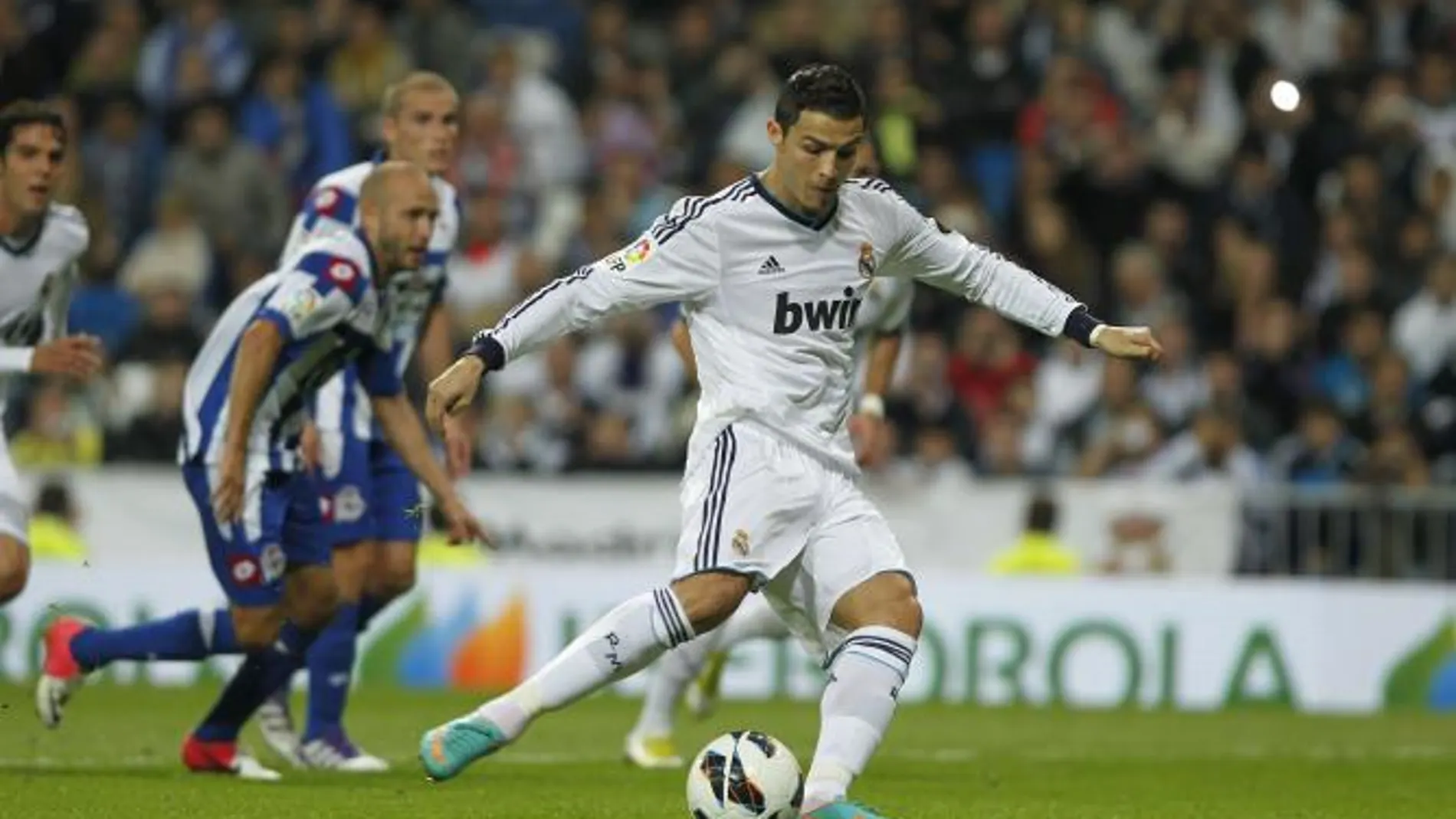 Cristino Ronaldo, en un momento del encuentro