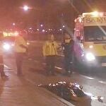 Una china arrolla a una moto al cuadruplicar la tasa de alcohol
