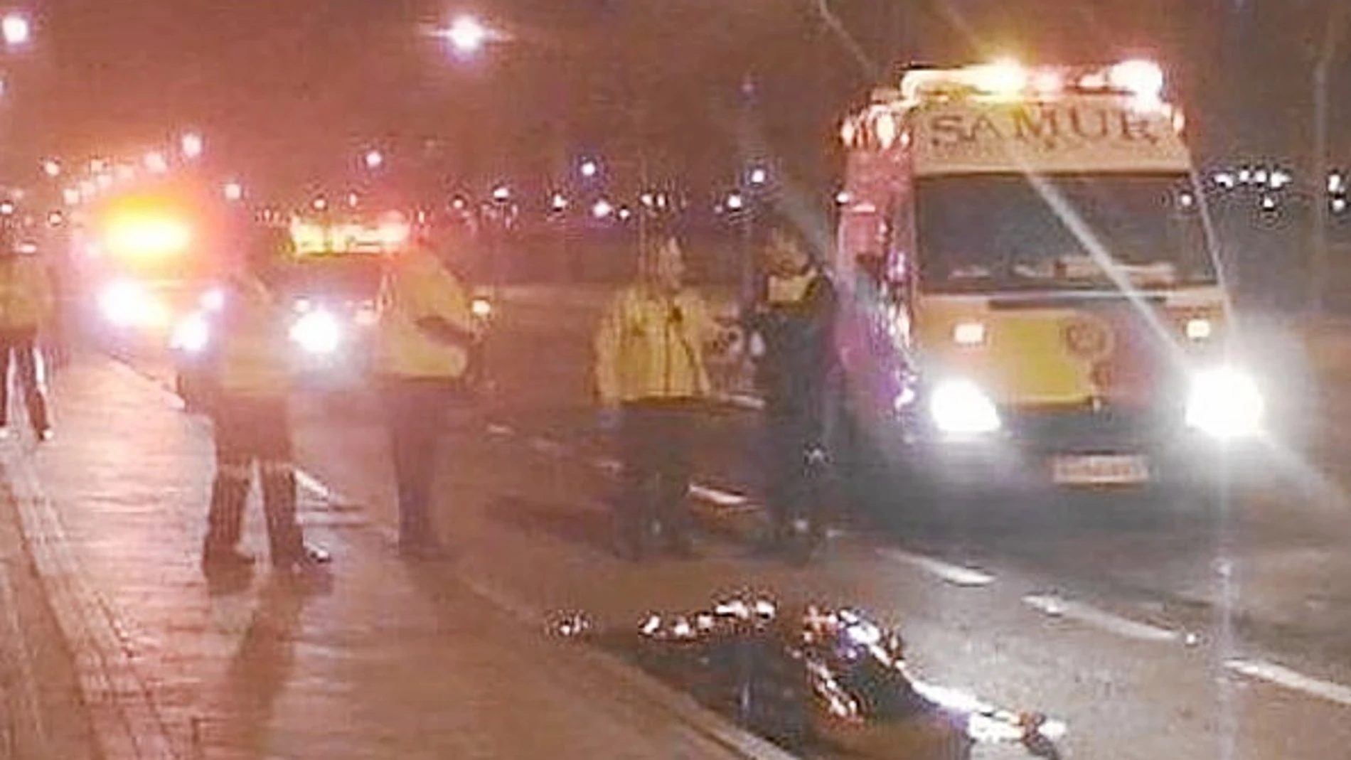 Una china arrolla a una moto al cuadruplicar la tasa de alcohol