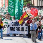 «Griñán y Valderas nos roban la cartera», lema de CSI-F