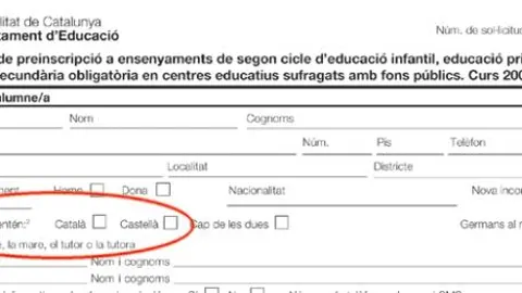 La Consejería de Educación catalana no cumplirá la sentencia del Supremo