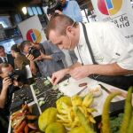 Los cocineros demuestran sus mejores trucos con frutas y hortalizas
