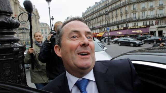 Liam Fox, ministro de Defensa británico