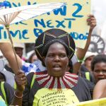 Activistas ambientales reclaman «justicia climática» en las calles de Durban