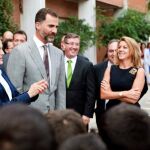 Los Príncipes de Asturias inauguran el curso escolar en Fuensalida