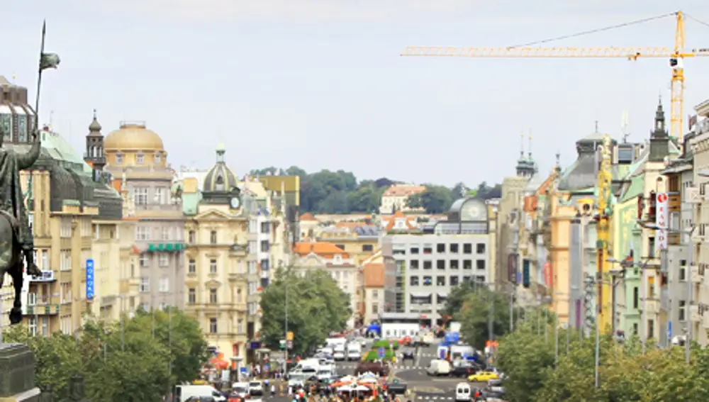 Imagen del centro de Praga