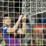 Los jugadores del Barcelona acabaron ayer desesperados ante la brillante actuación de Javi Varas