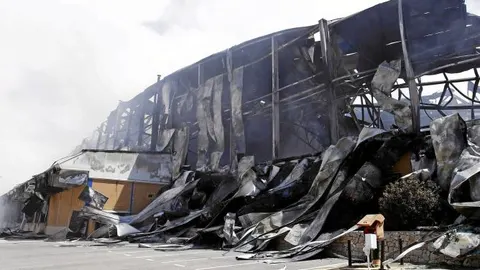 El incendio de Fontestad no dañará la distribución