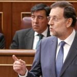 Rajoy advirtió ayer en el Congreso de que hará cumplir la Carta Magna