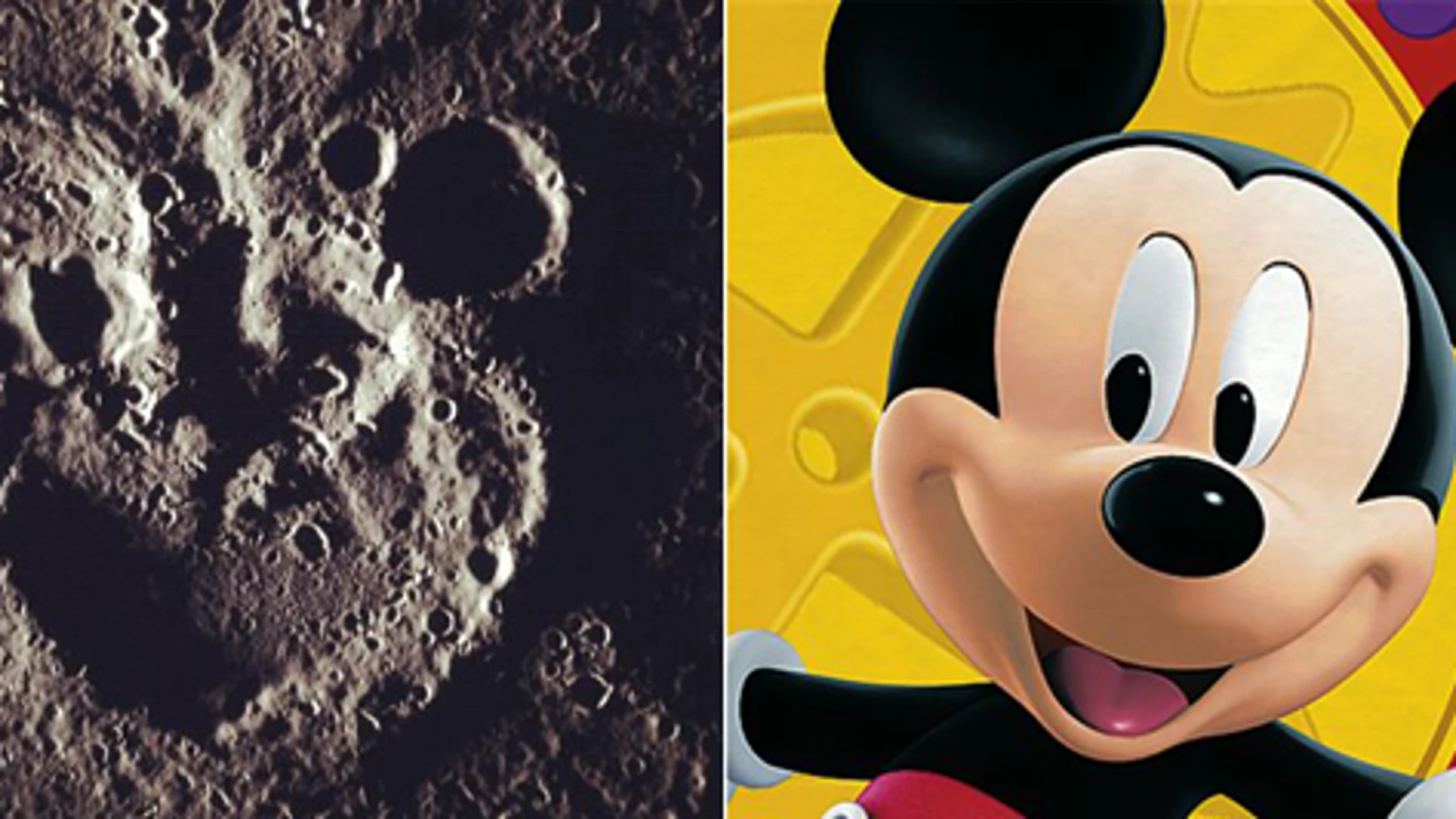 La NASA encuentra la huella de Mickey Mouse en Mercurio