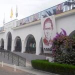Entrada principal del colegio de los salesianos en Mérida