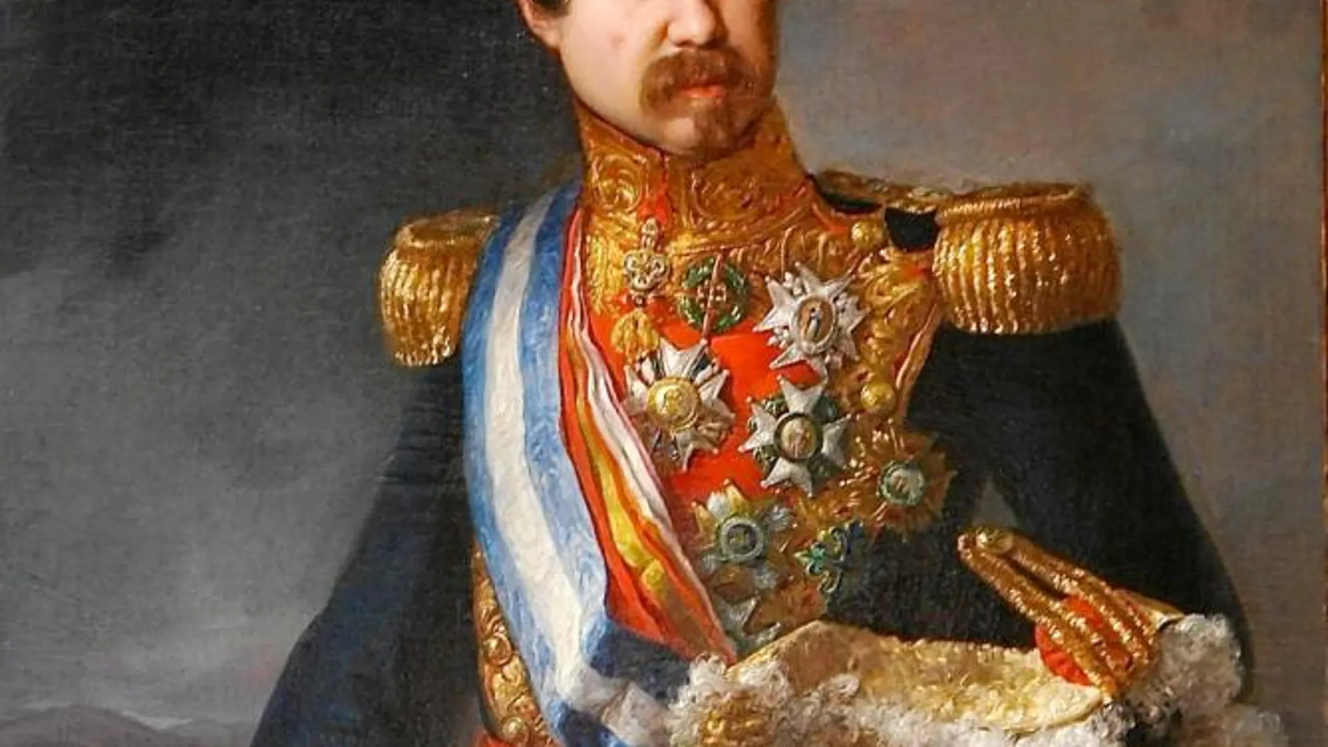 Narváez, pintado por Vicente López Portaña, autor de los dos lienzos más conocidos del militar
