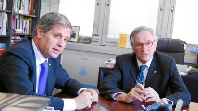 Alberto Fernández y Xavier Trias se reunieron a principios del mandato